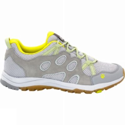 Jack Wolfskin Womens Rocksand Chill Low Boot Alloy/Flashing Green